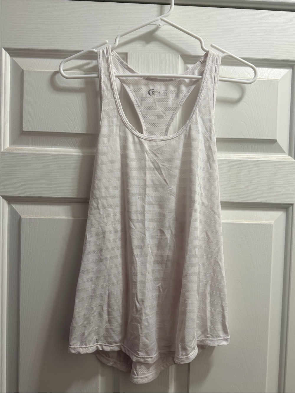 ZYIA White Racerback Tank - Lightweight Active Layer
